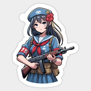 Tactical Girls' Frontline Sticker